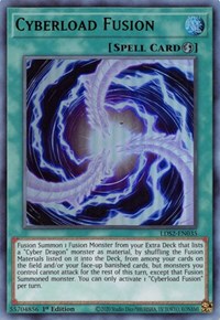 Cyberload Fusion (Green) [LDS2-EN035] Ultra Rare | Chromatic Games
