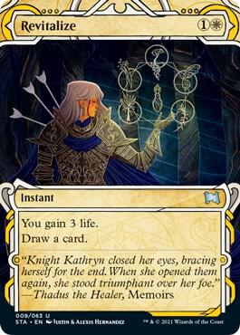 Revitalize 9 (Strixhaven: Mystical Archive)  - Foil | Chromatic Games