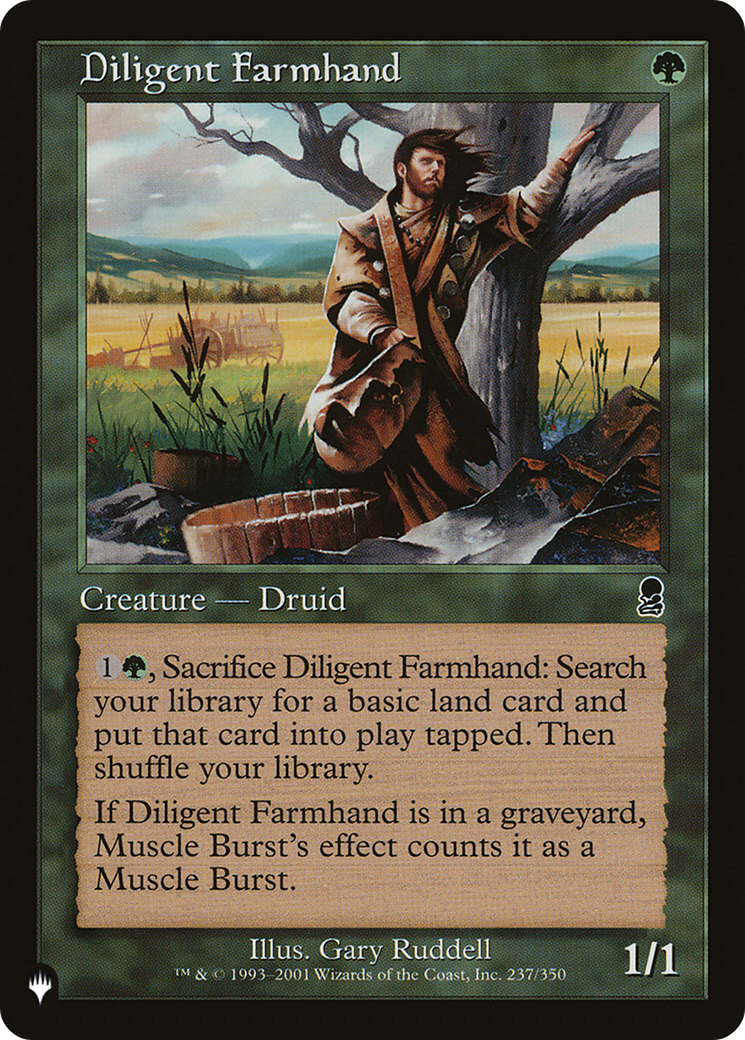 Diligent Farmhand [The List Reprints] | Chromatic Games