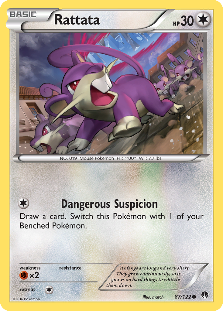 Rattata (87/122) [XY: BREAKpoint] | Chromatic Games