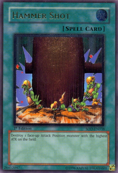 Hammer Shot [SOD-EN038] Ultimate Rare | Chromatic Games