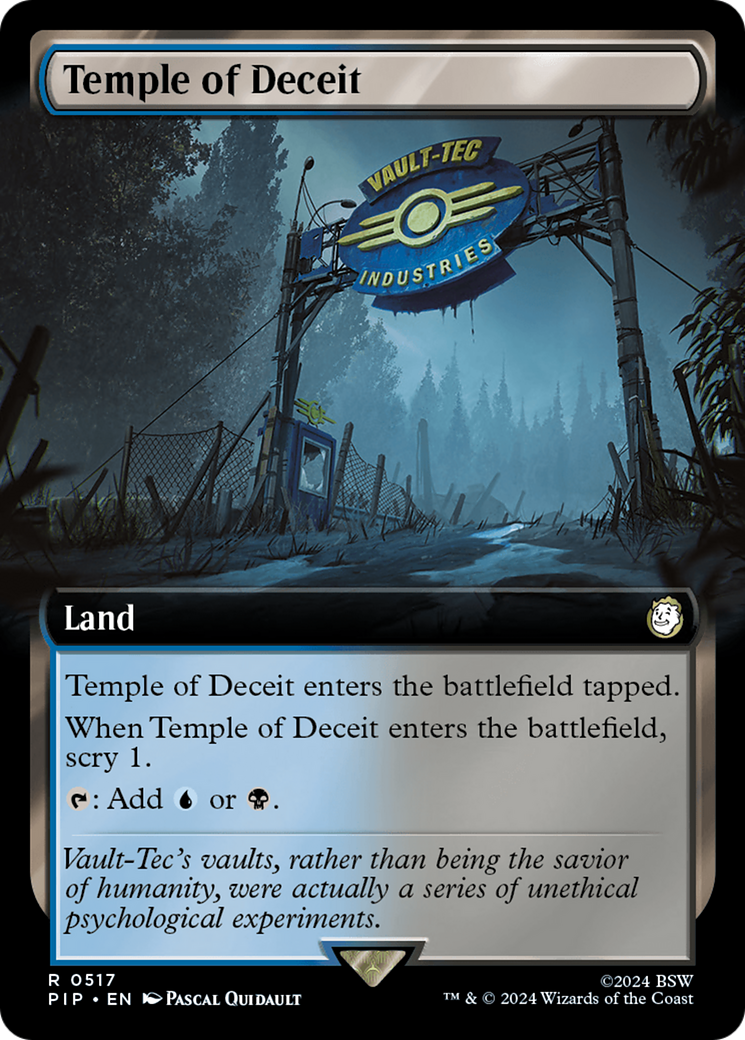 Temple of Deceit (Extended Art) [Fallout] | Chromatic Games