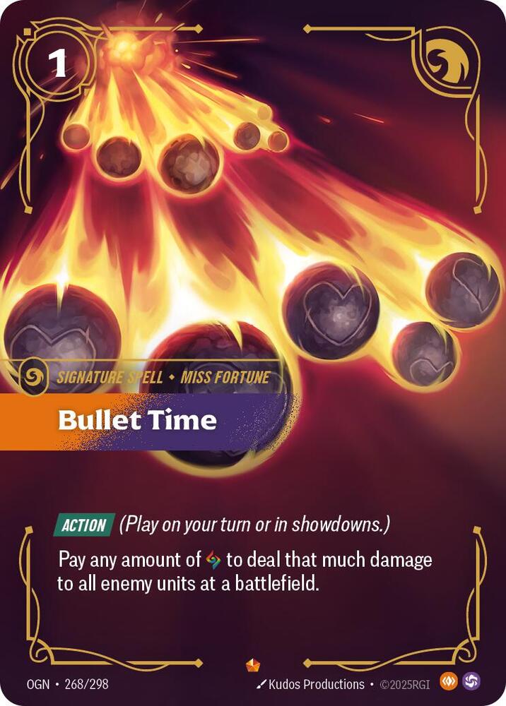 Bullet Time 268/298 (Origins)  - Foil | Chromatic Games