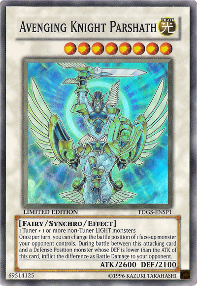 Avenging Knight Parshath [TDGS-ENSP1] Super Rare | Chromatic Games