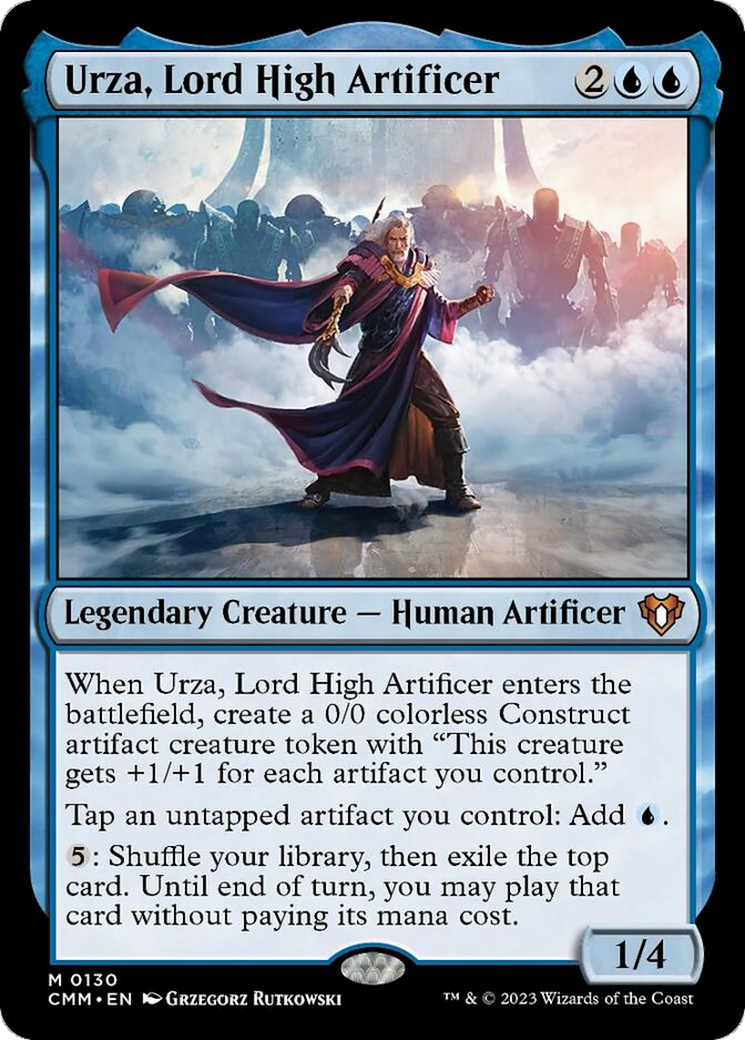 Urza, Lord High Artificer [Commander Masters] | Chromatic Games