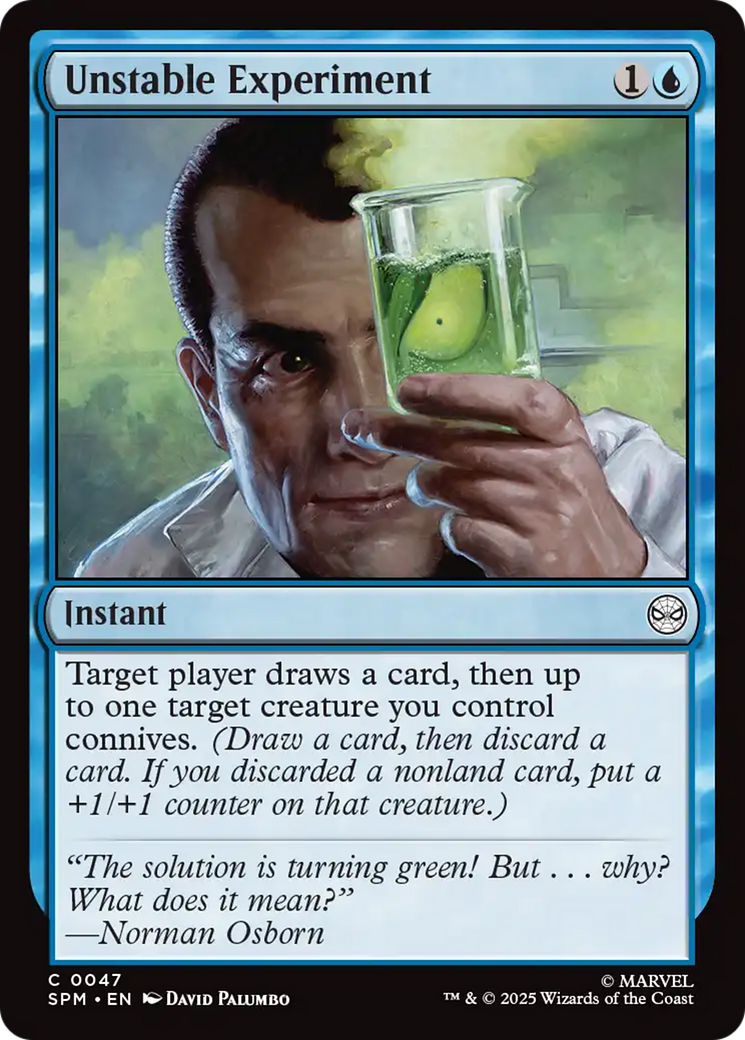 Unstable Experiment [Marvel's Spider-Man] | Chromatic Games