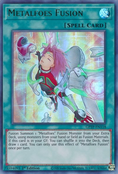 Metalfoes Fusion [GFTP-EN118] Ultra Rare | Chromatic Games