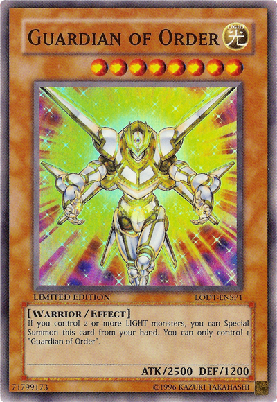 Guardian of Order [LODT-ENSP1] Super Rare | Chromatic Games