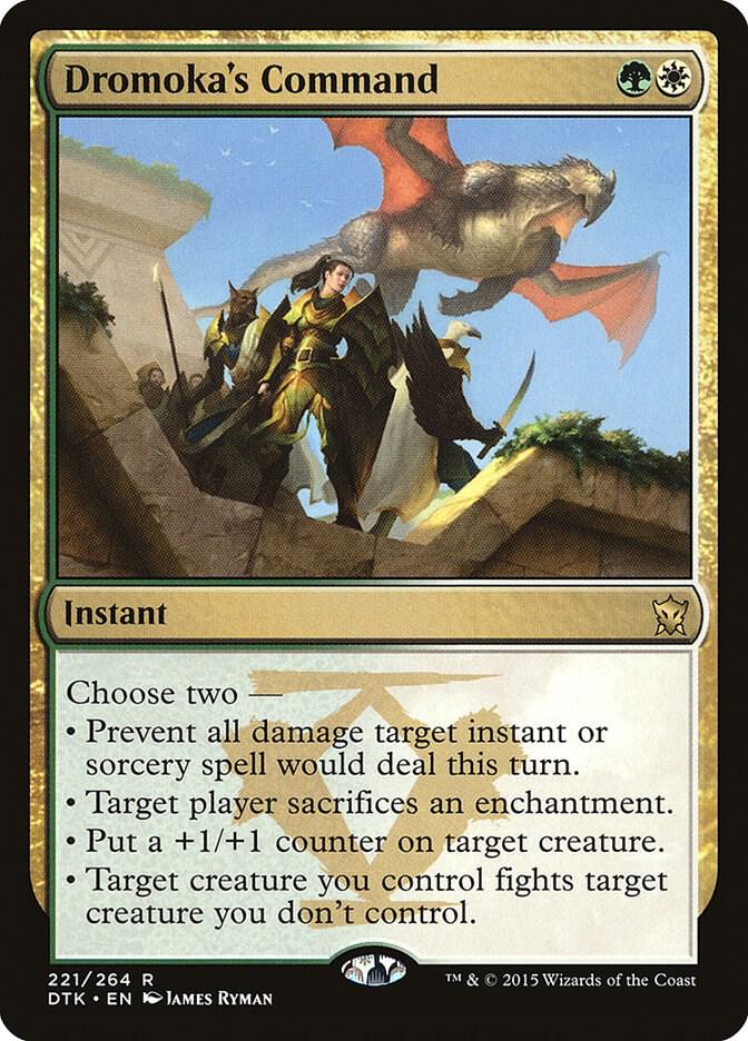 Dromokas Command 221/264 (Dragons of Tarkir)  - Foil | Chromatic Games