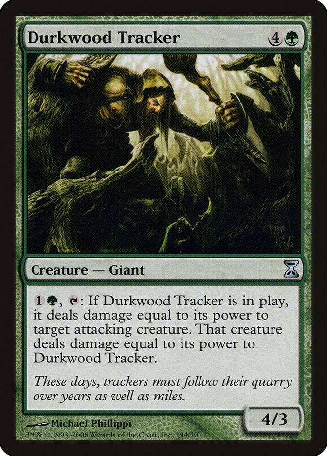 Durkwood Tracker 194/301 (Time Spiral)  - Foil | Chromatic Games