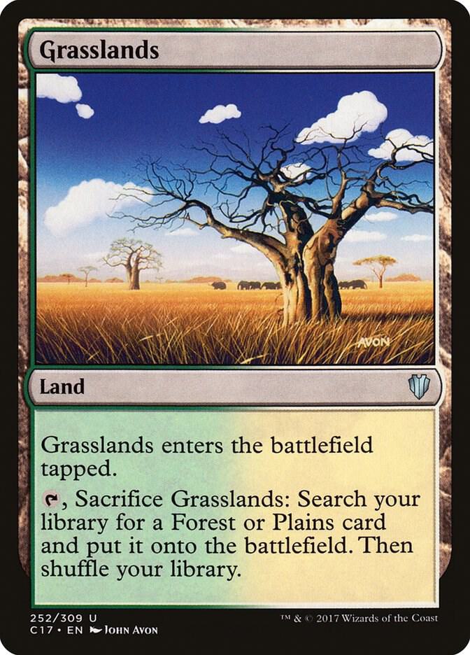 Grasslands 252/309 (Commander 2017)  | Chromatic Games
