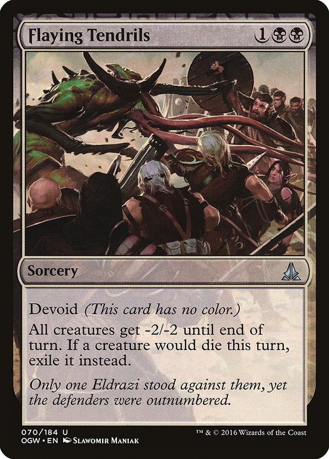 Flaying Tendrils 70/184 (Oath of the Gatewatch)  | Chromatic Games