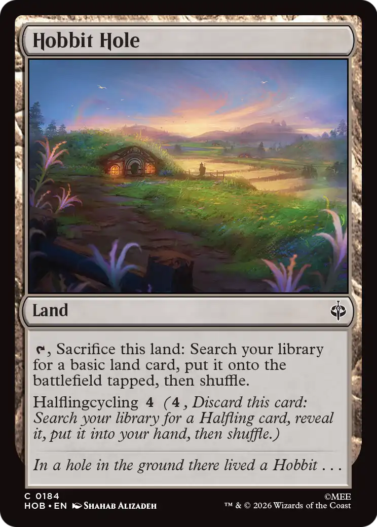 Hobbit Hole [The Hobbit] | Chromatic Games