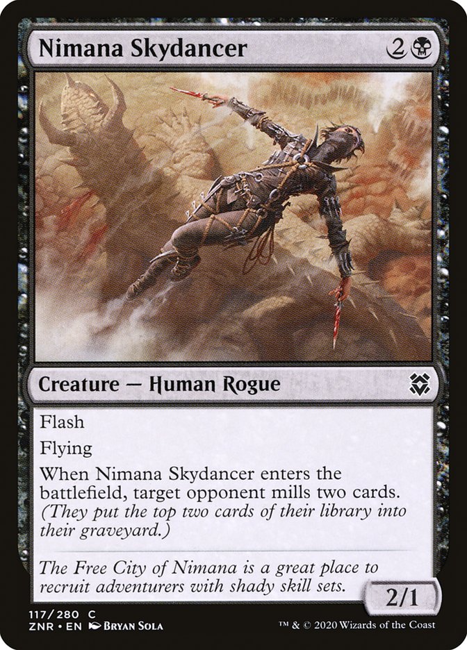 Nimana Skydancer 117/280 (Zendikar Rising)  | Chromatic Games