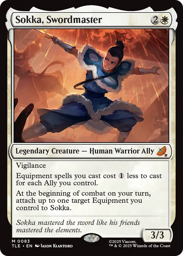 Sokka, Swordmaster [Avatar: The Last Airbender: Eternal-Legal] | Chromatic Games