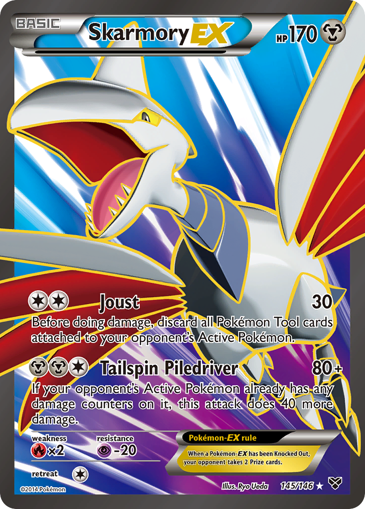 Skarmory EX (145/146) [XY: Base Set] | Chromatic Games