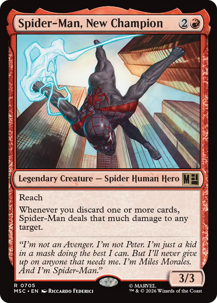 Spider-Man, New Champion [Marvel Super Heroes Commander] | Chromatic Games