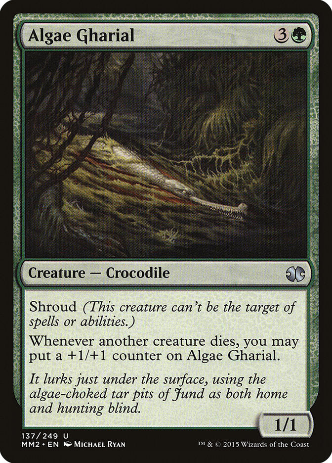 Algae Gharial 137/249 (Modern Masters 2015)  | Chromatic Games