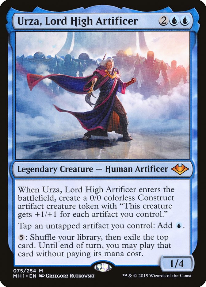 Urza, Lord High Artificer [Modern Horizons] | Chromatic Games