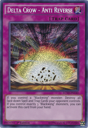Delta Crow - Anti Reverse [LC5D-EN140] Secret Rare | Chromatic Games