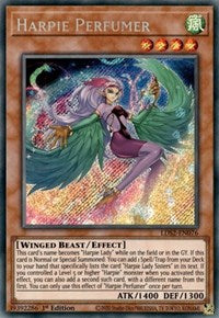 Harpie Perfumer [LDS2-EN076] Secret Rare | Chromatic Games