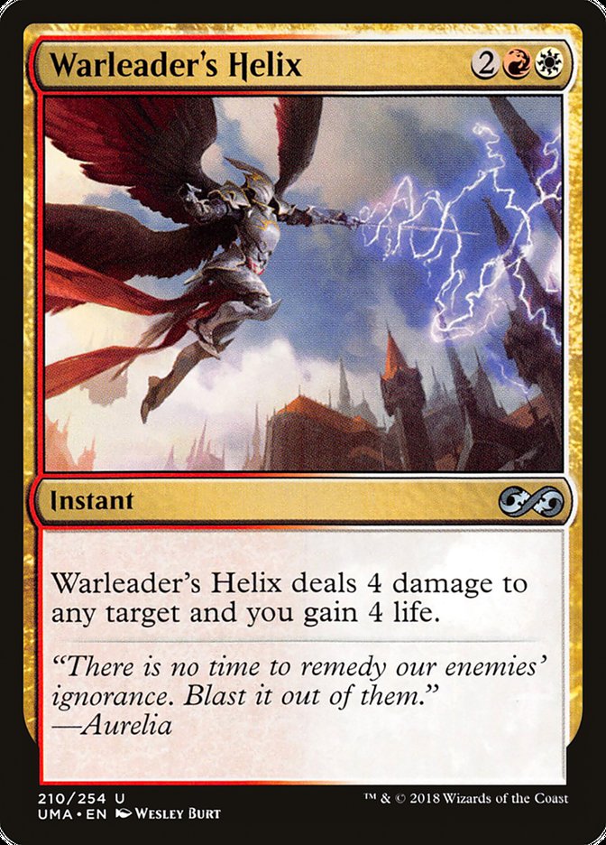 Warleader's Helix 210/254 (Ultimate Masters)  | Chromatic Games