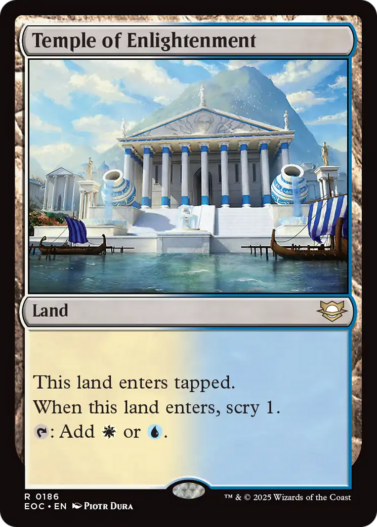 Temple of Enlightenment [Edge of Eternities Commander] | Chromatic Games