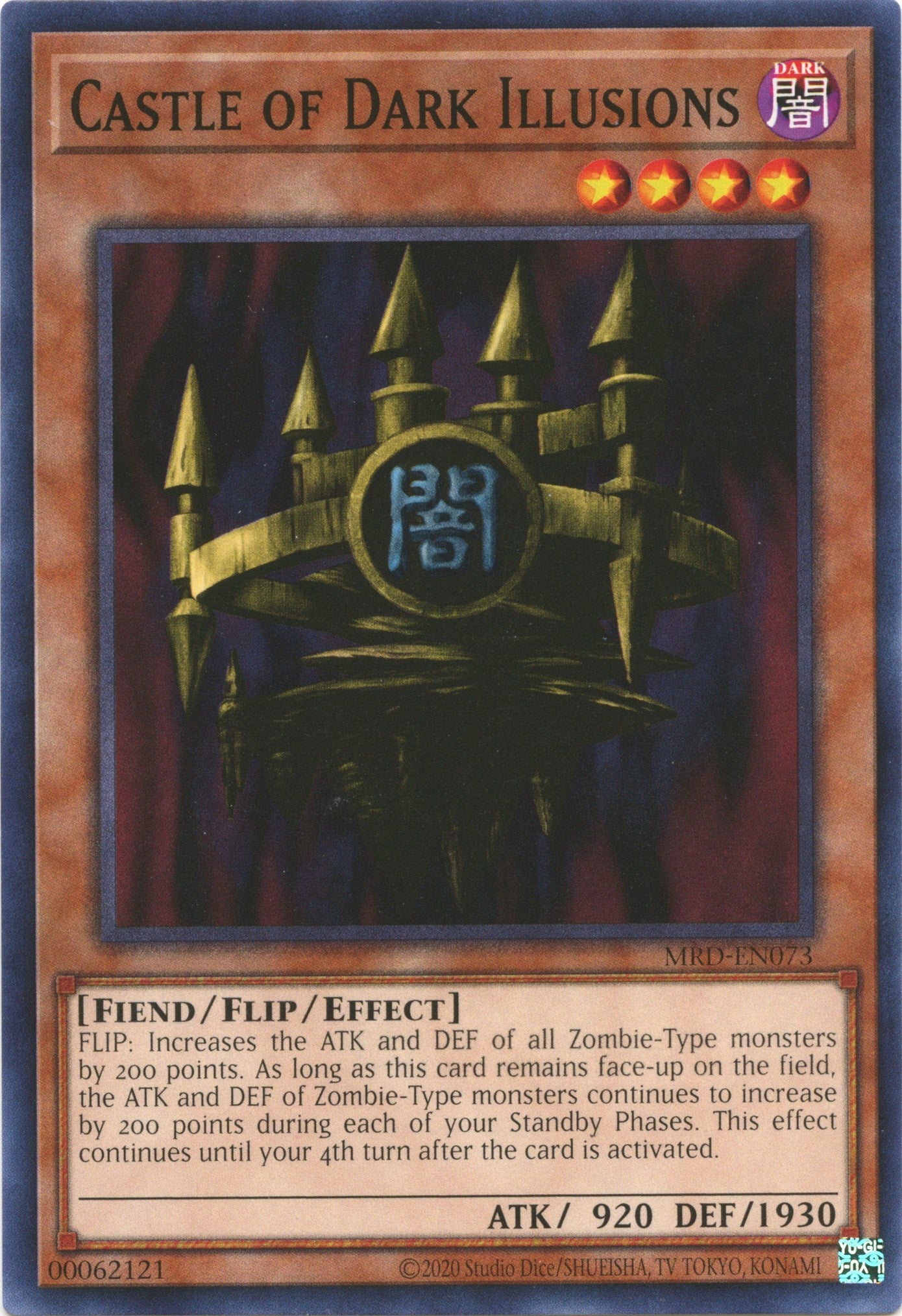 Castle of Dark Illusions (25th Anniversary) [MRD-EN073] Common | Chromatic Games
