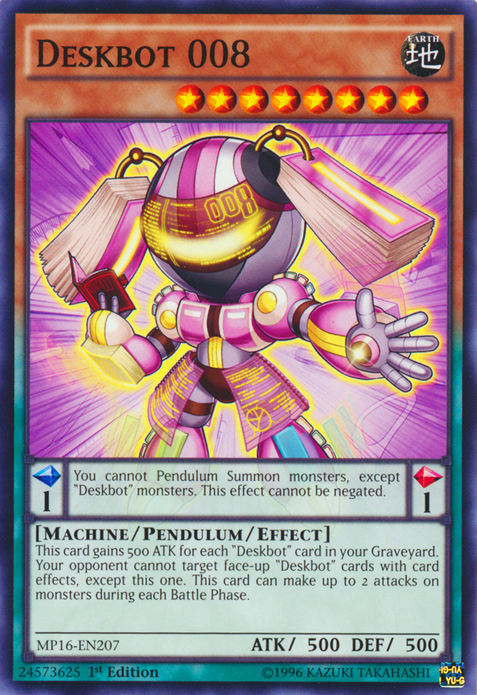 Deskbot 008 [MP16-EN207] Common | Chromatic Games
