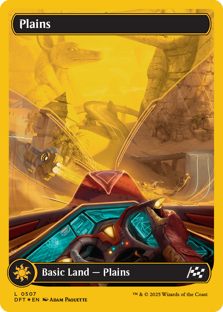 Plains (0507) (First-Place Foil) [Aetherdrift] | Chromatic Games