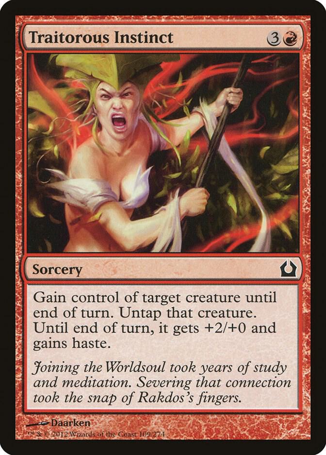 Traitorous Instinct 109/274 (Return to Ravnica)  | Chromatic Games