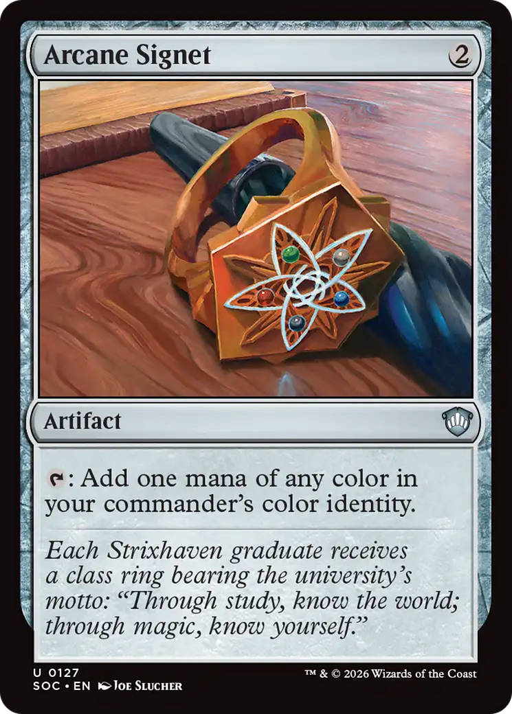 Arcane Signet [Secrets of Strixhaven Commander] | Chromatic Games