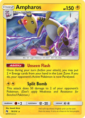 Ampharos (78/214) (Theme Deck Exclusive) [Sun & Moon: Lost Thunder] | Chromatic Games