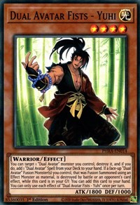 Dual Avatar Fists - Yuhi [PHRA-EN014] Super Rare | Chromatic Games