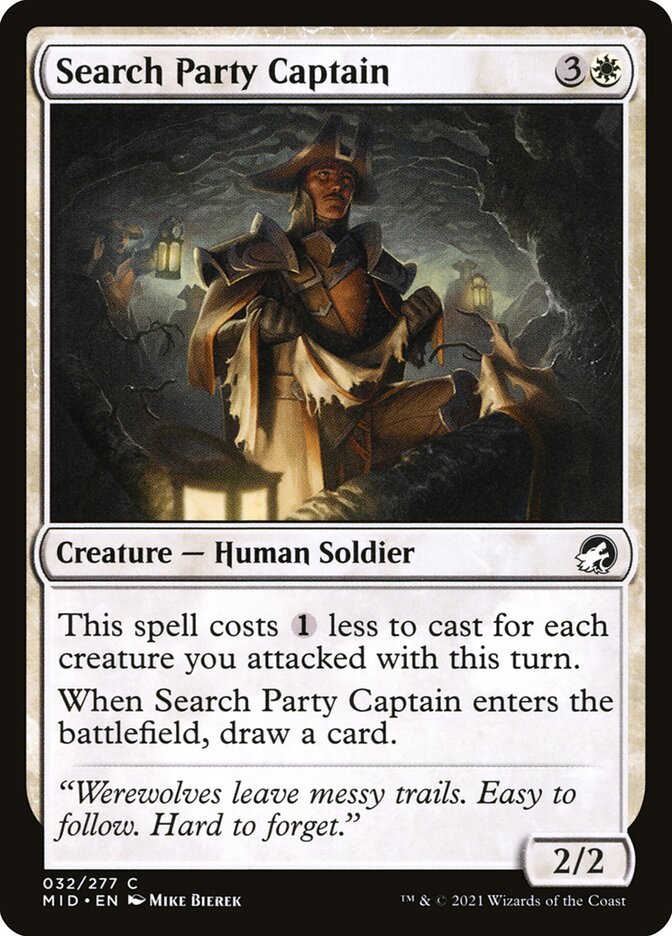 Search Party Captain 32 (Innistrad: Midnight Hunt)  - Foil | Chromatic Games