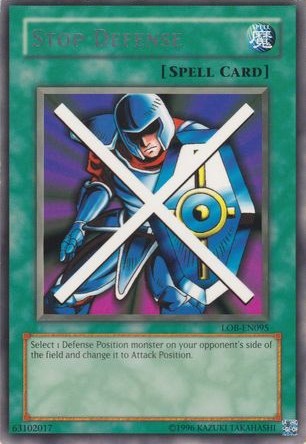 Stop Defense [LOB-EN095] Rare | Chromatic Games