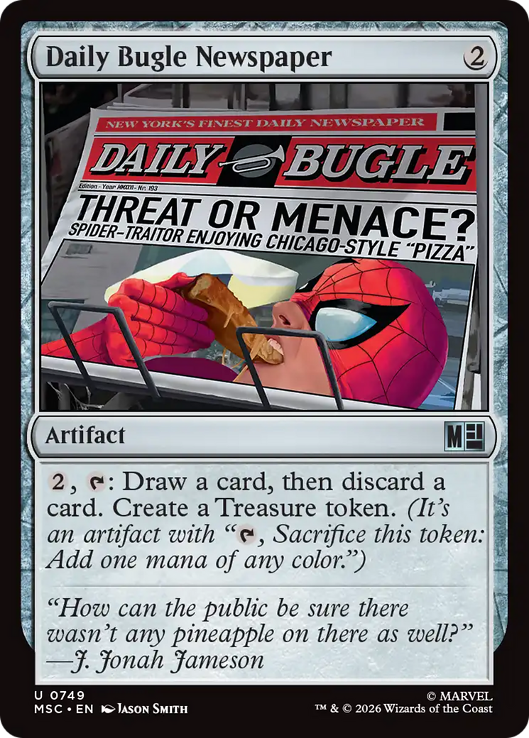 Daily Bugle Newspaper [Marvel Super Heroes Commander] | Chromatic Games