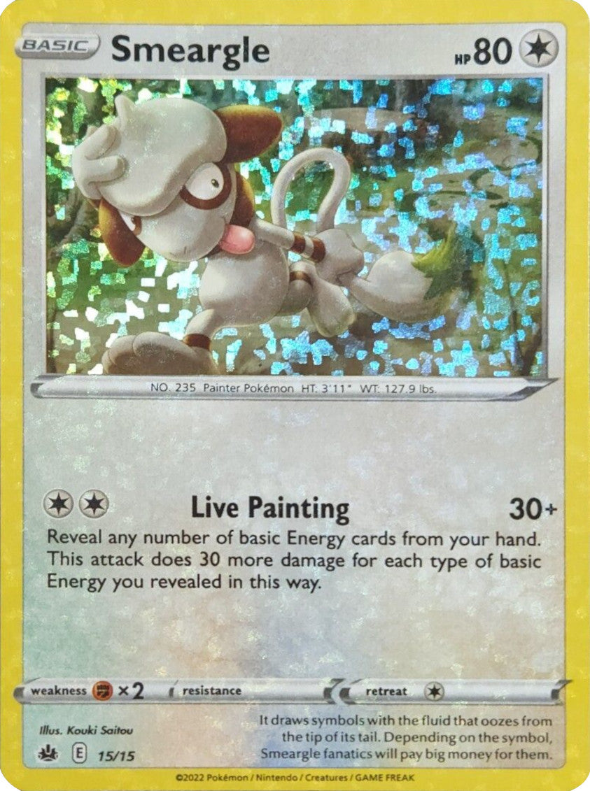 Smeargle (15/15) [McDonald's Promos: Match Battle] | Chromatic Games