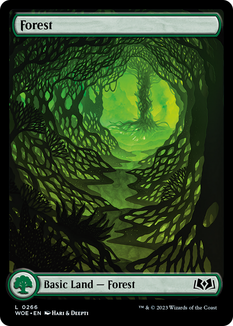 Forest (266) (Full-Art) [Wilds of Eldraine] | Chromatic Games