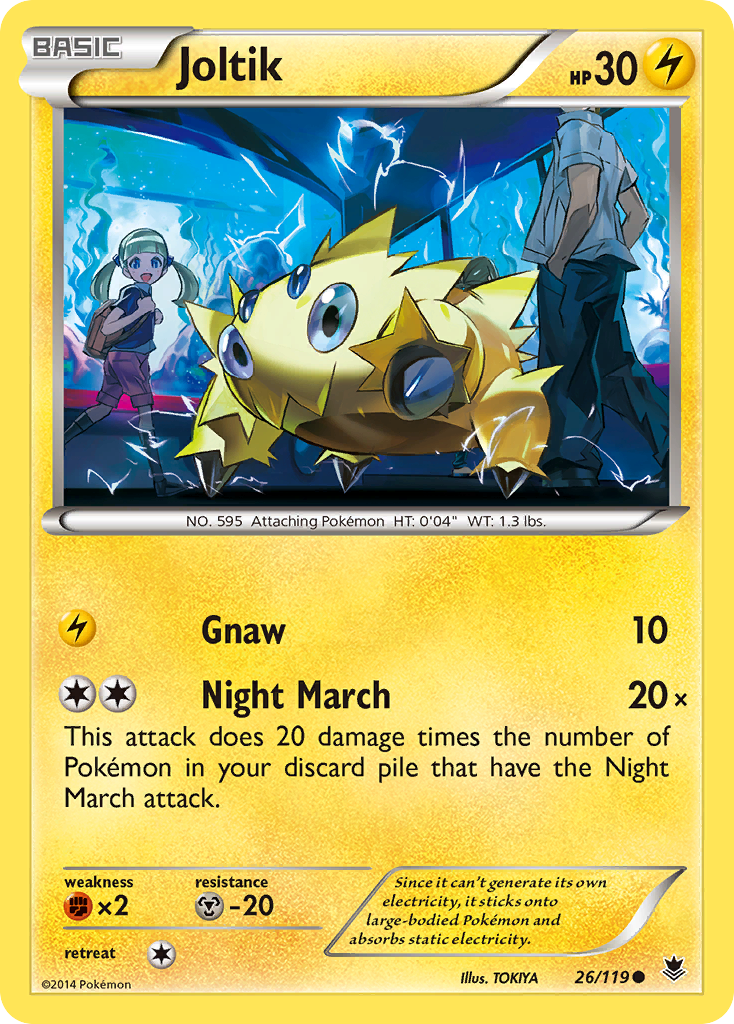 Joltik (26/119) [XY: Phantom Forces] | Chromatic Games