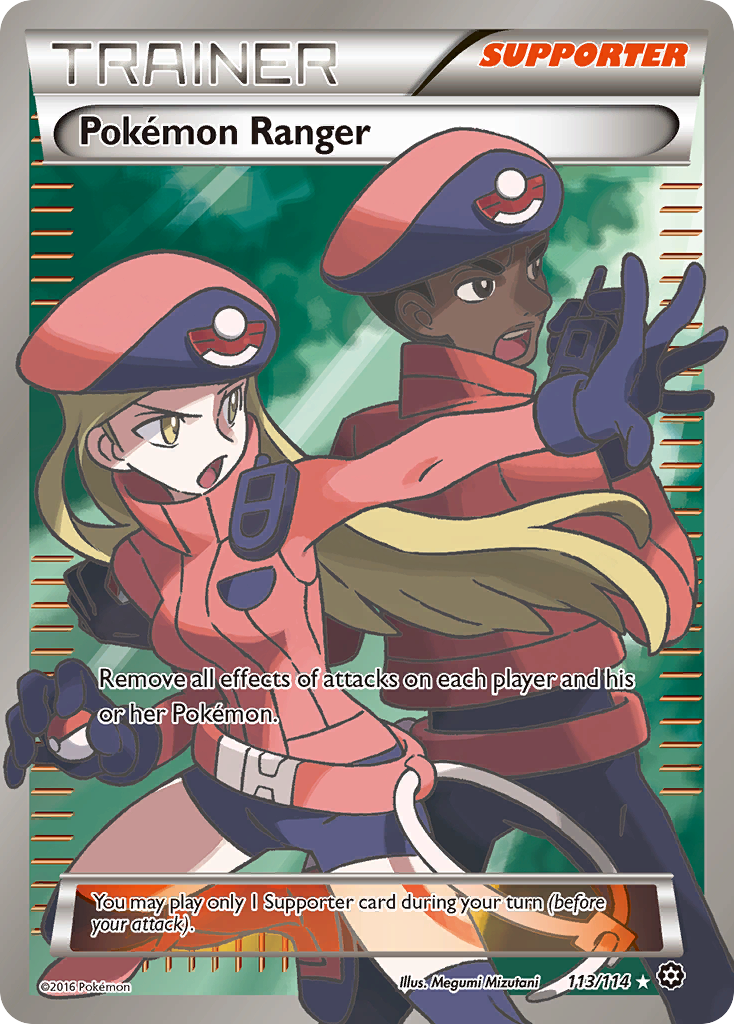 Pokemon Ranger (113/114) [XY: Steam Siege] | Chromatic Games