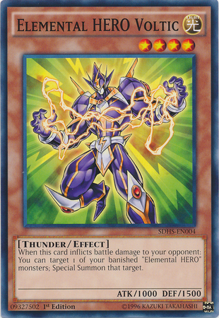 Elemental Hero Voltic [SDHS-EN004] Common | Chromatic Games