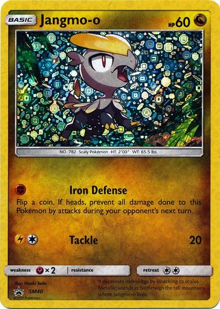 Jangmo o (SM40) (General Mills Promo) [Sun & Moon: Black Star Promos] | Chromatic Games