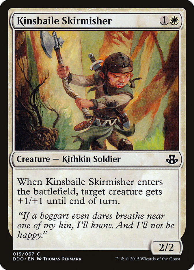 Kinsbaile Skirmisher [Duel Decks: Elspeth vs. Kiora] | Chromatic Games