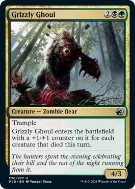 Grizzly Ghoul 226/277 (Innistrad: Midnight Hunt)  | Chromatic Games