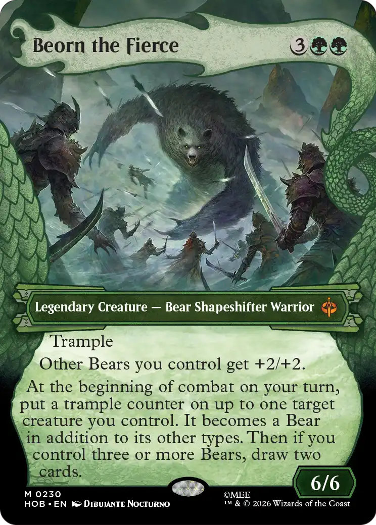 Beorn the Fierce (Showcase) [The Hobbit] | Chromatic Games
