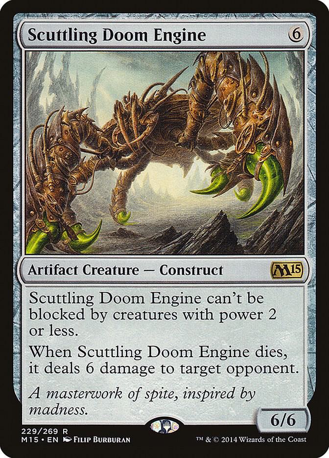 Scuttling Doom Engine 229 (Magic 2015 (M15))  | Chromatic Games