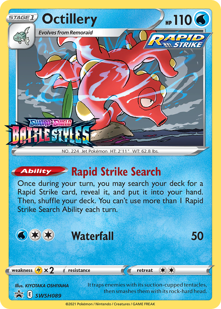 Octillery (SWSH089) (Prerelease Promo) [Sword & Shield: Black Star Promos] | Chromatic Games