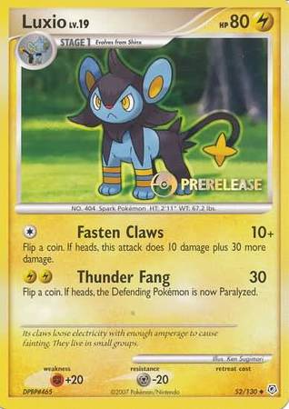 Luxio (52/130) (Prerelease Promo) [Nintendo: Black Star Promos] | Chromatic Games