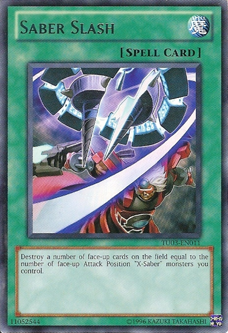 Saber Slash [TU03-EN011] Rare | Chromatic Games